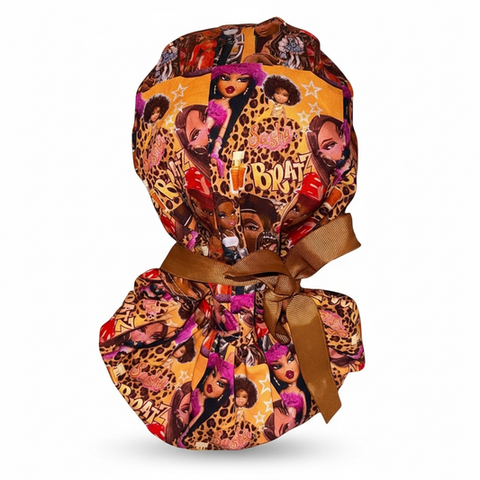 “Sasha Fierce” Ponytail Scrub Cap