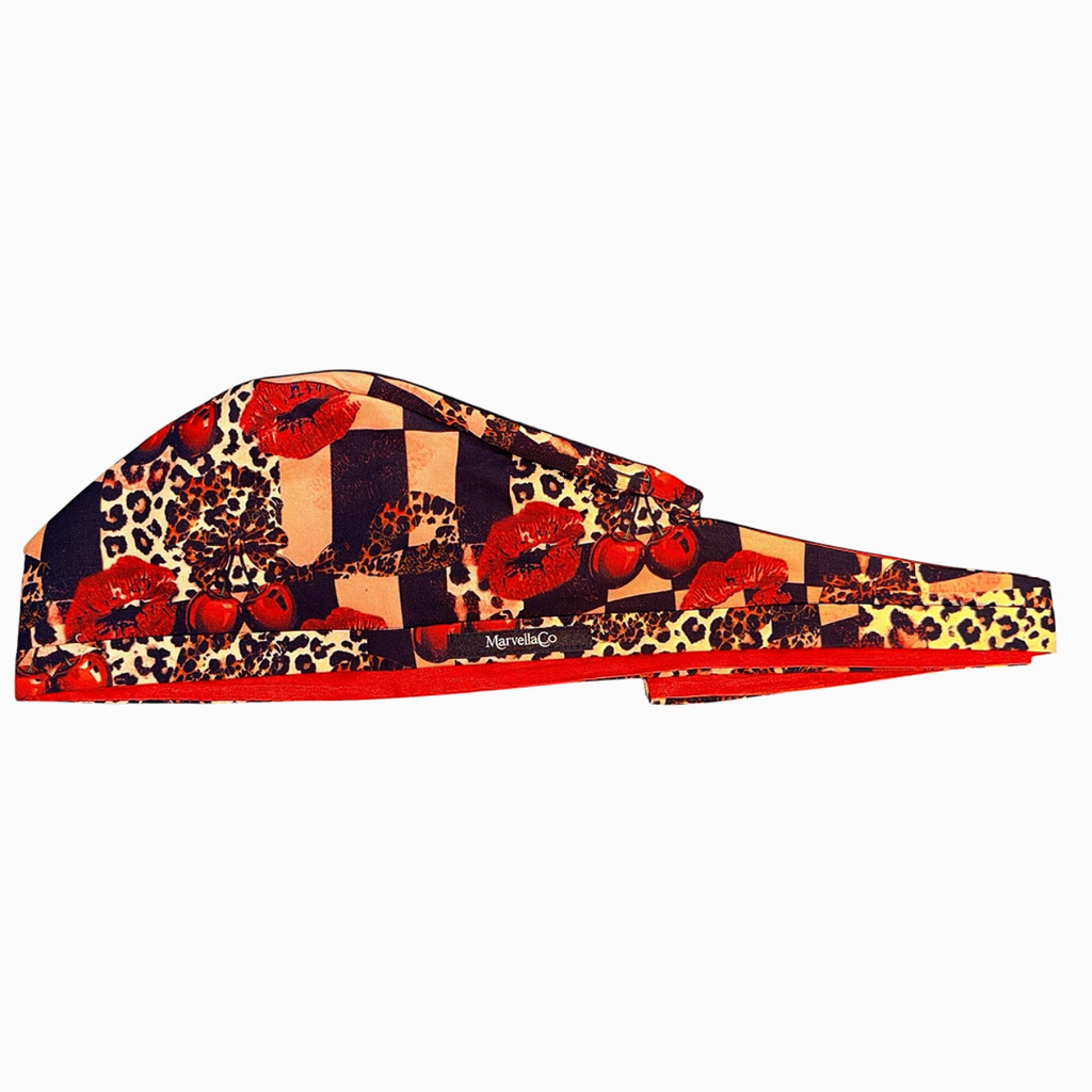 Lip Service™

Satin-Lined Tie-Back Scrub Cap