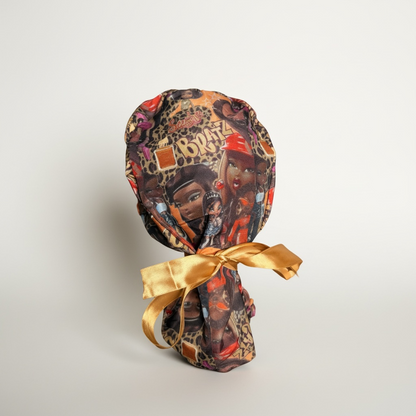 OOPS “ Sasha Fierce” Ponytail Scrub Cap