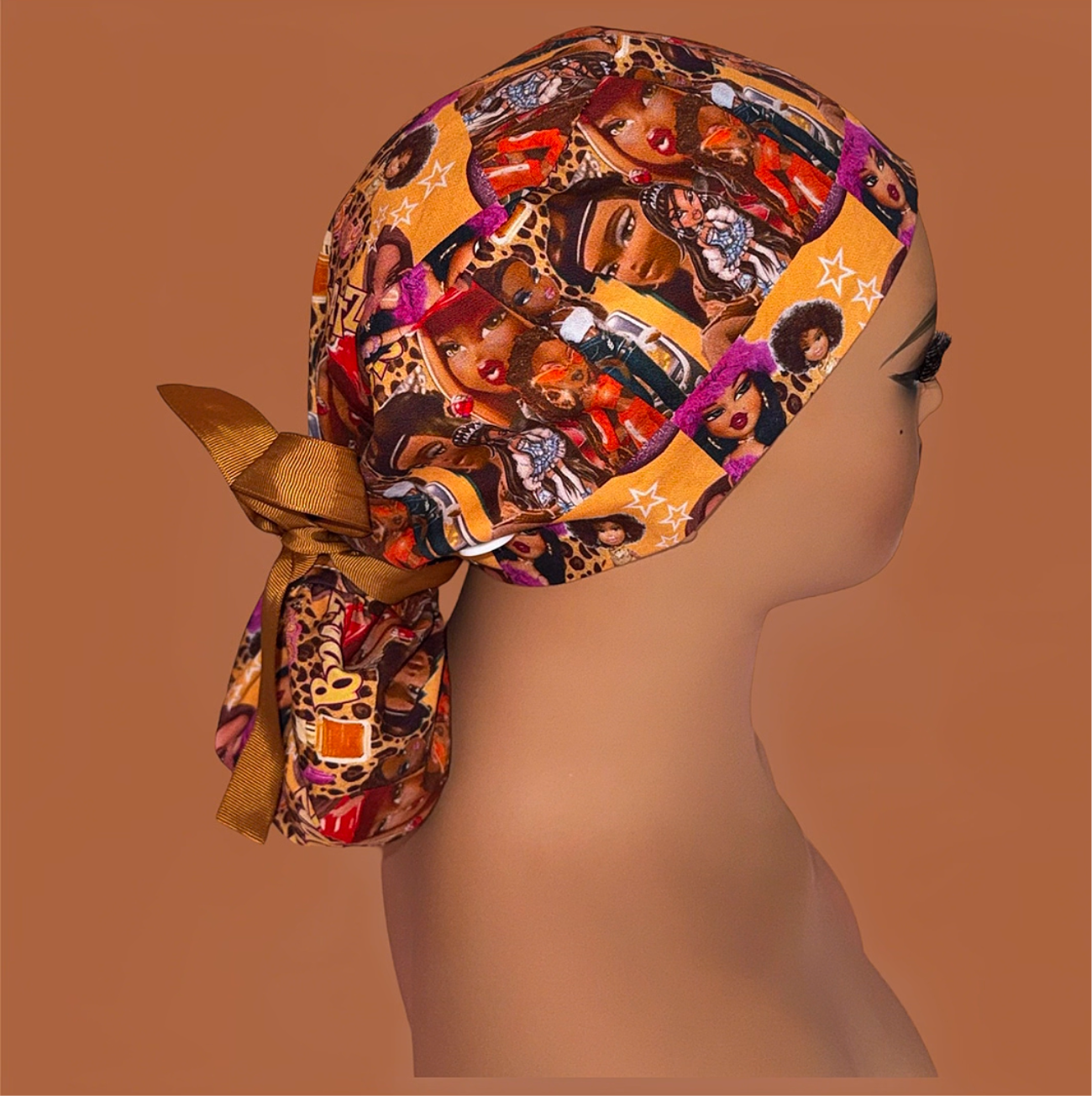 “Sasha Fierce” Ponytail Scrub Cap