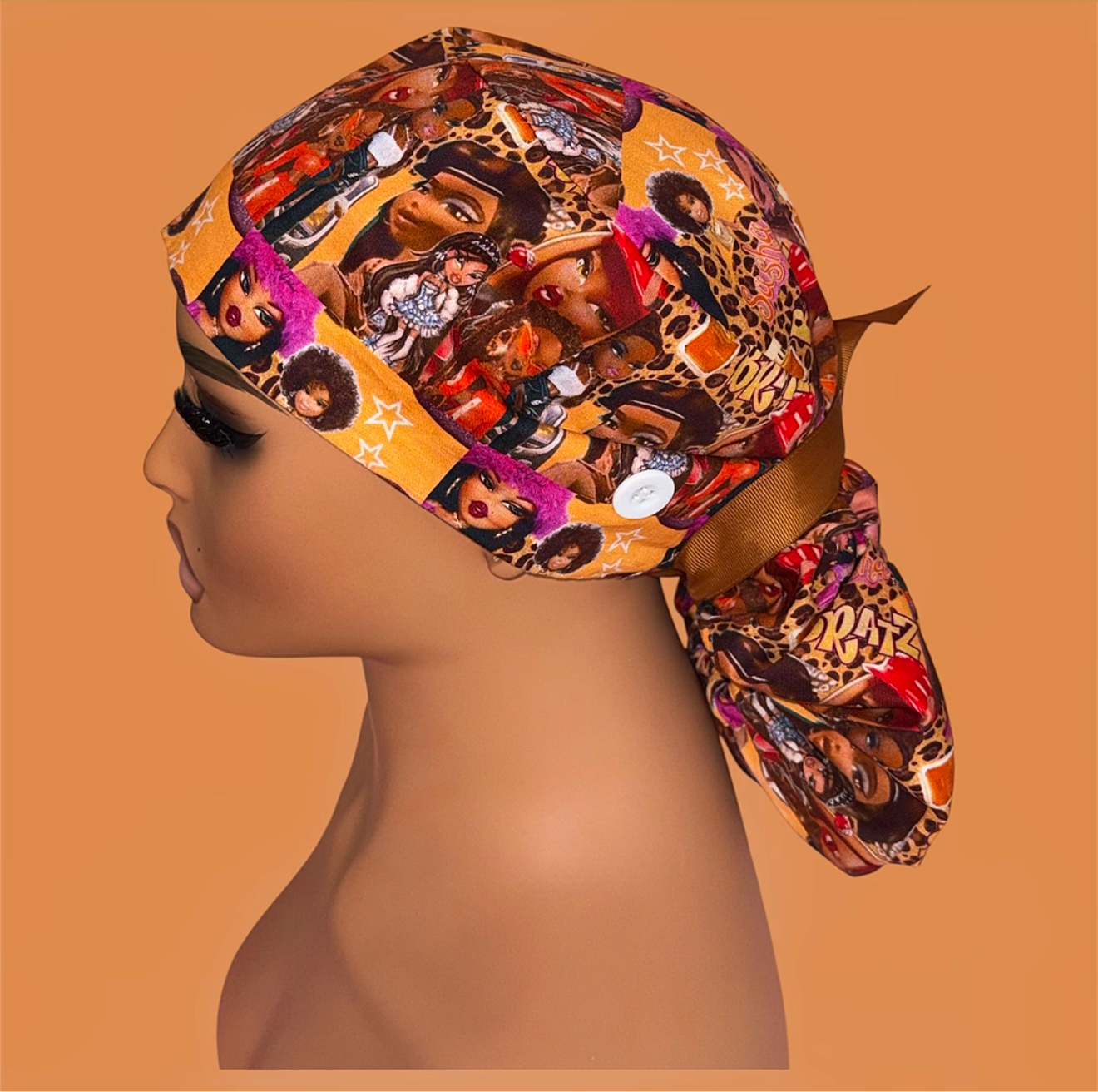 “Sasha Fierce” Ponytail Scrub Cap