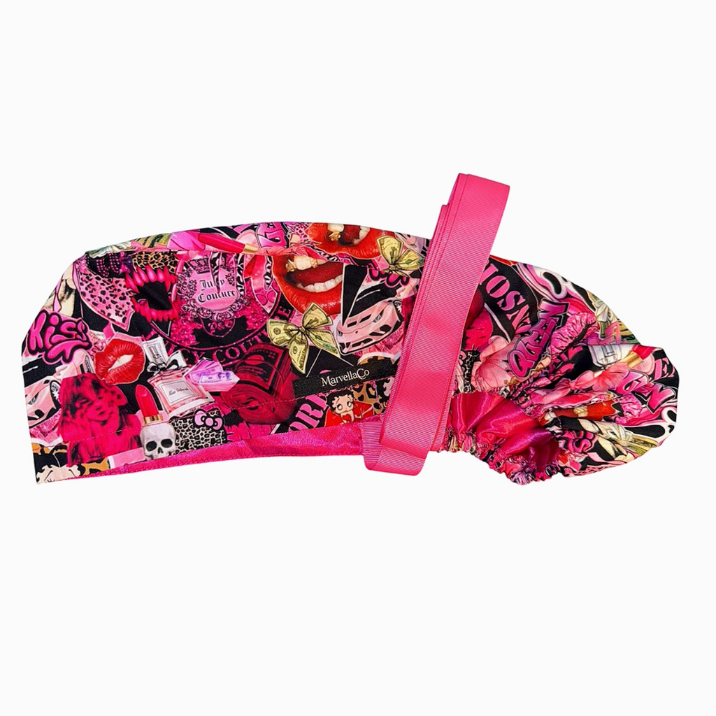 Pretty & Paid™

Satin-Lined Ponytail Scrub Cap