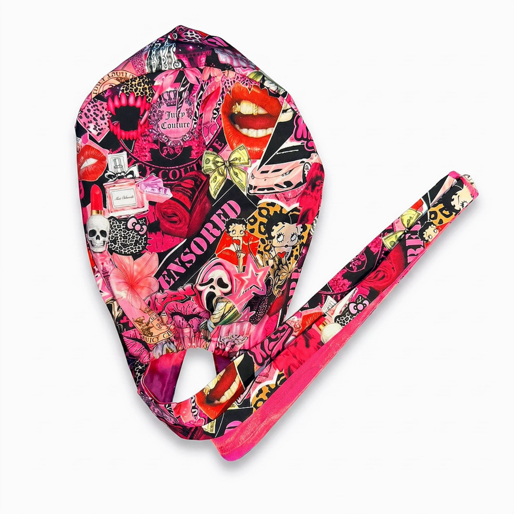 Hot Girl Hotline™

Satin-Lined Tie-Back Scrub Cap