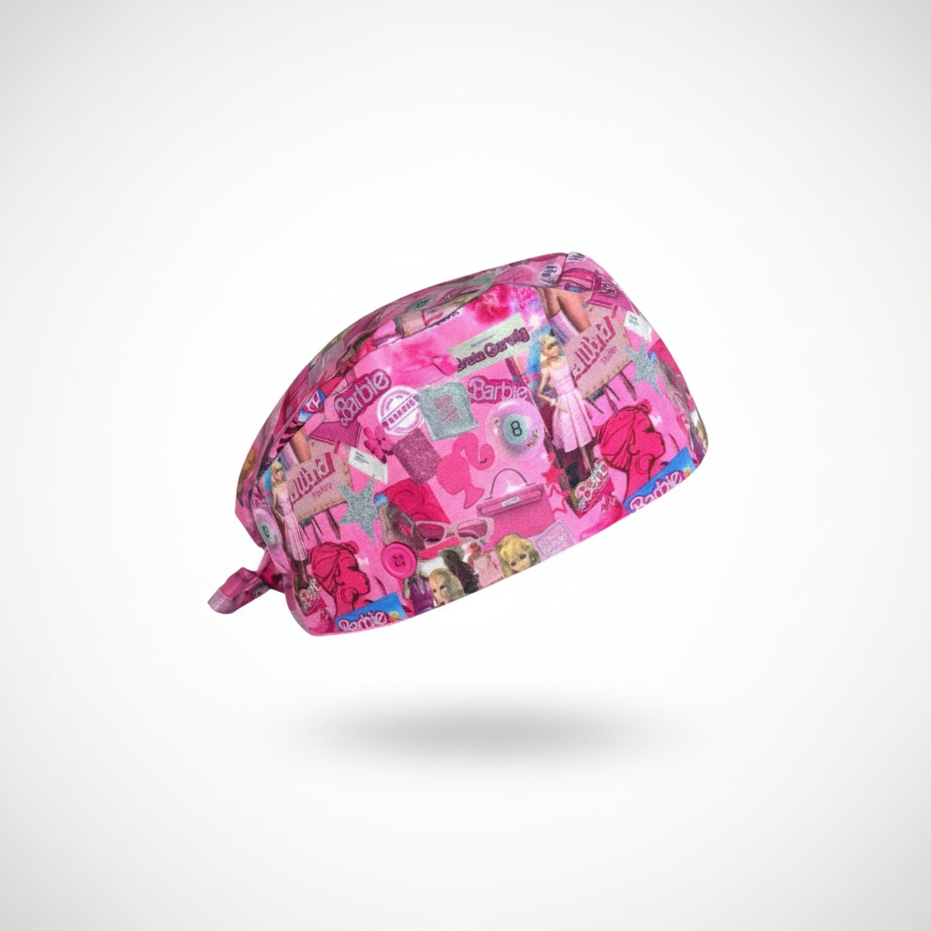 OOPS Surgical Doll – Satin-Lined Tie-Back Scrub Cap