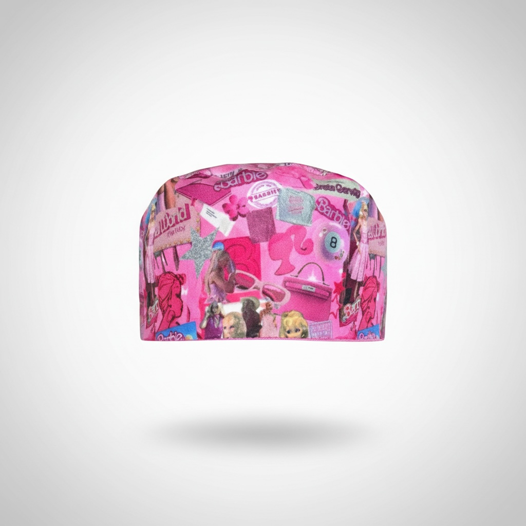 OOPS Surgical Doll – Satin-Lined Tie-Back Scrub Cap
