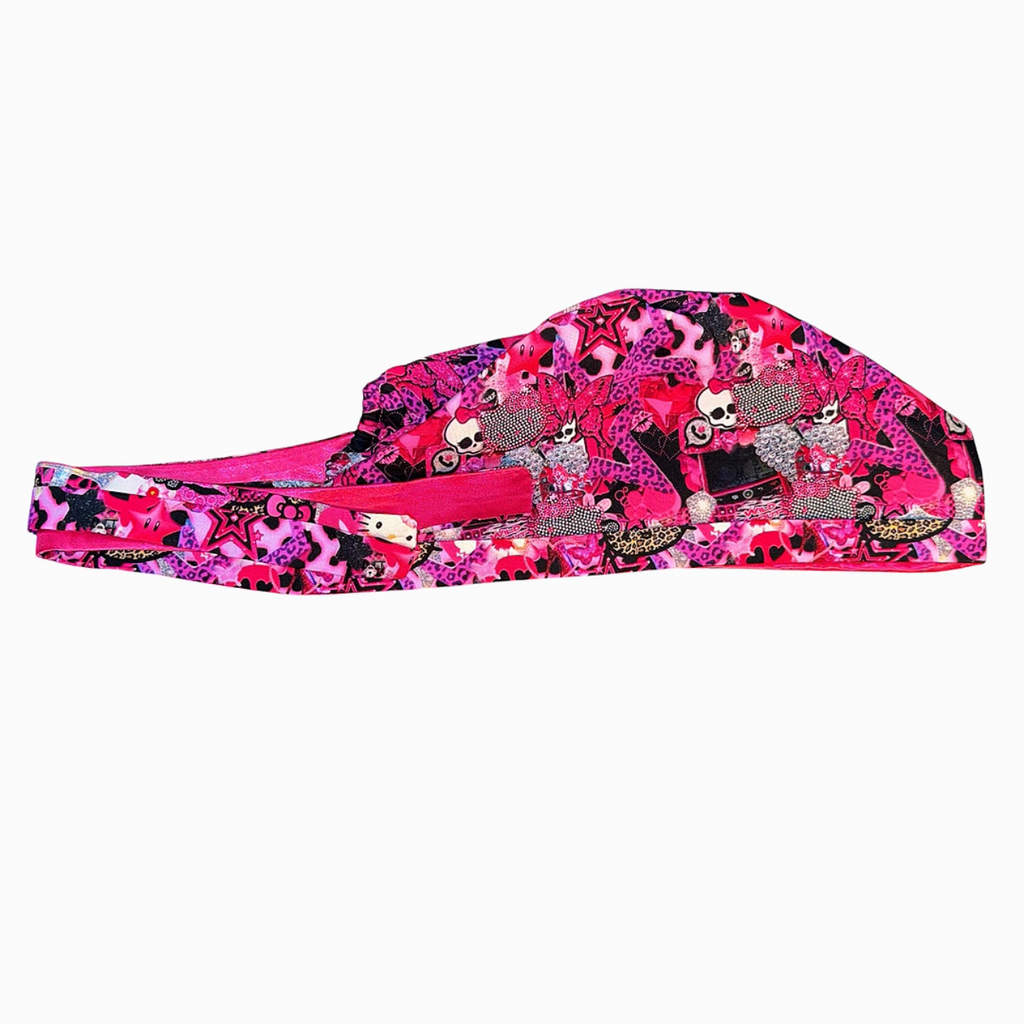Princess Treatment™

Satin-Lined Tie-Back Scrub Cap