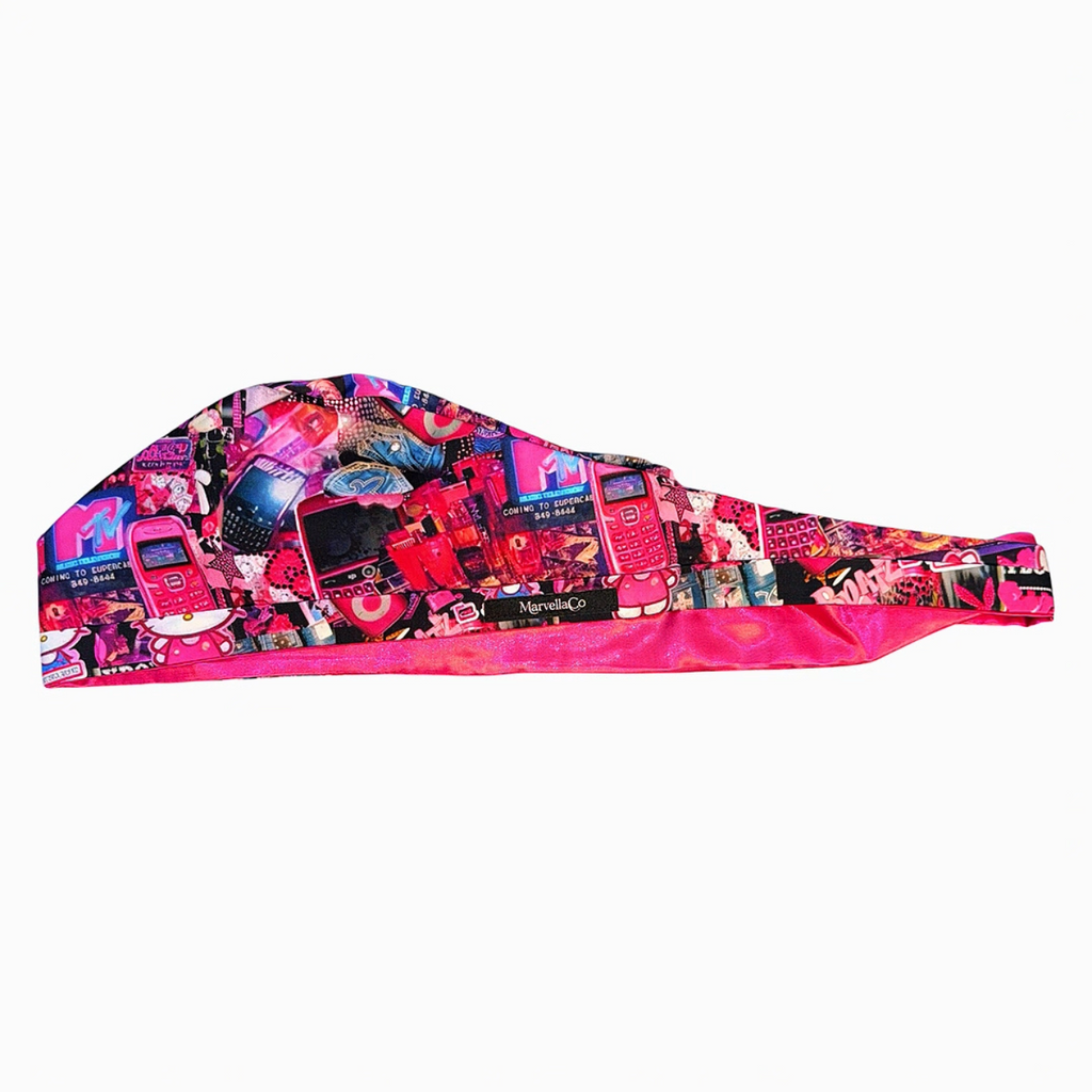 Text Me Back™

Satin-Lined Tie-Back Scrub Cap