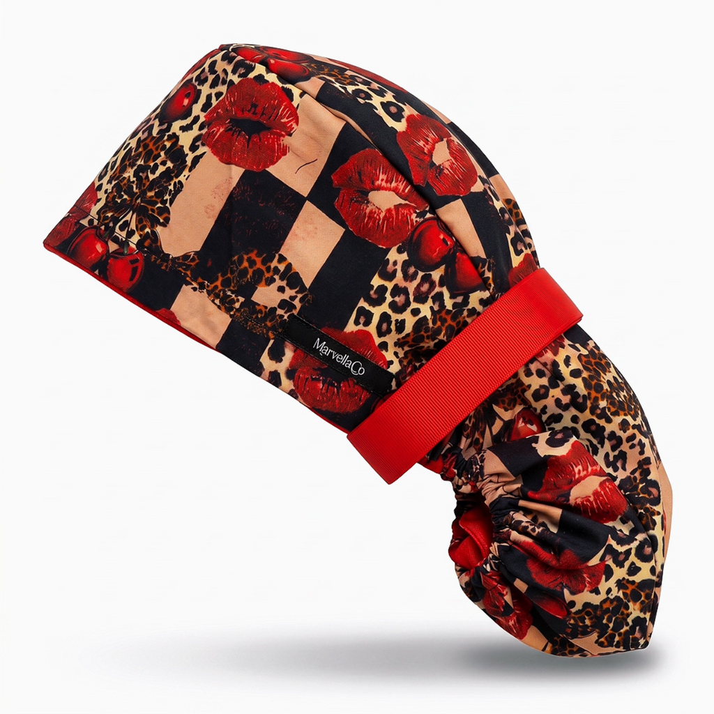 Cherry Bombshell™

Satin-Lined Ponytail Scrub Cap