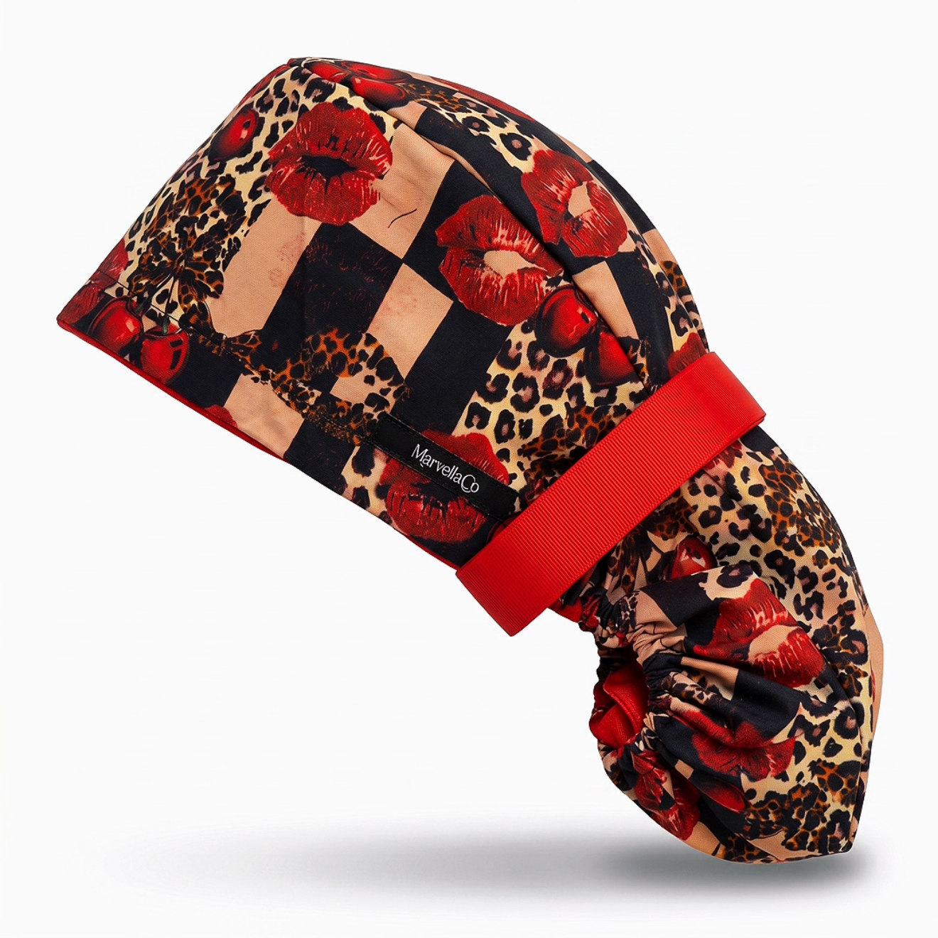 Cherry Bombshell™

Satin-Lined Ponytail Scrub Cap