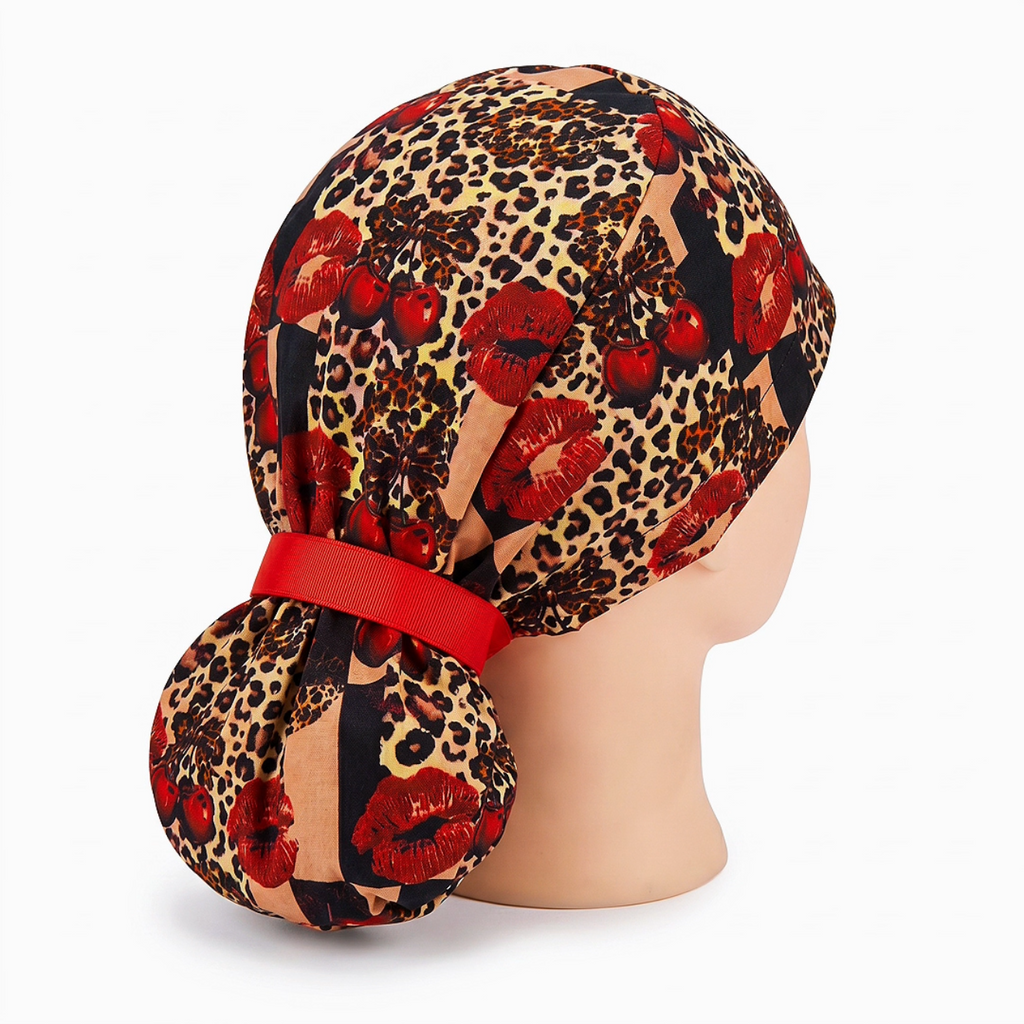 Cherry Bombshell™

Satin-Lined Ponytail Scrub Cap
