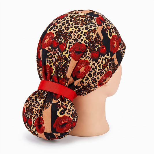 Cherry Bombshell™

Satin-Lined Ponytail Scrub Cap